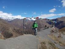 trek 17 oct - col de Gombu La 4430m